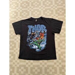 Vintage Thor Mad Engine Marvel T Shirt Size XL Fits Large Rare